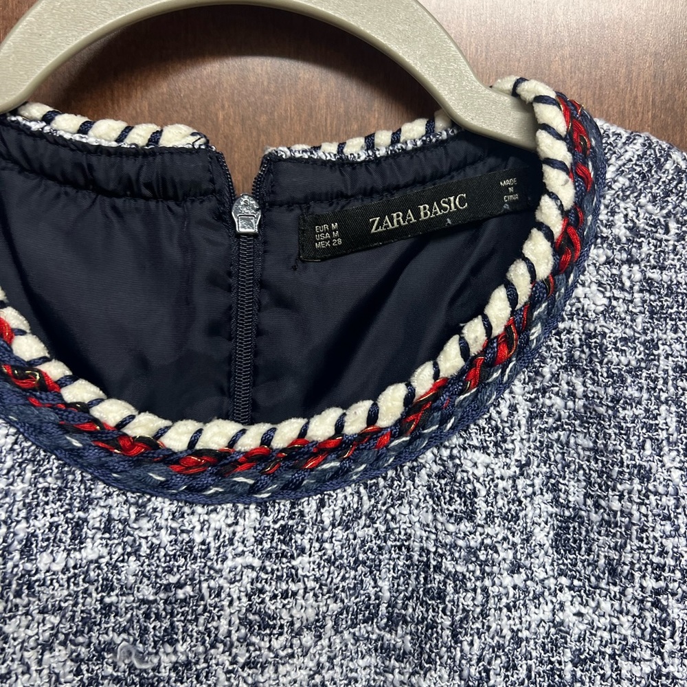 ZARA DENIM COLOR ROMPER